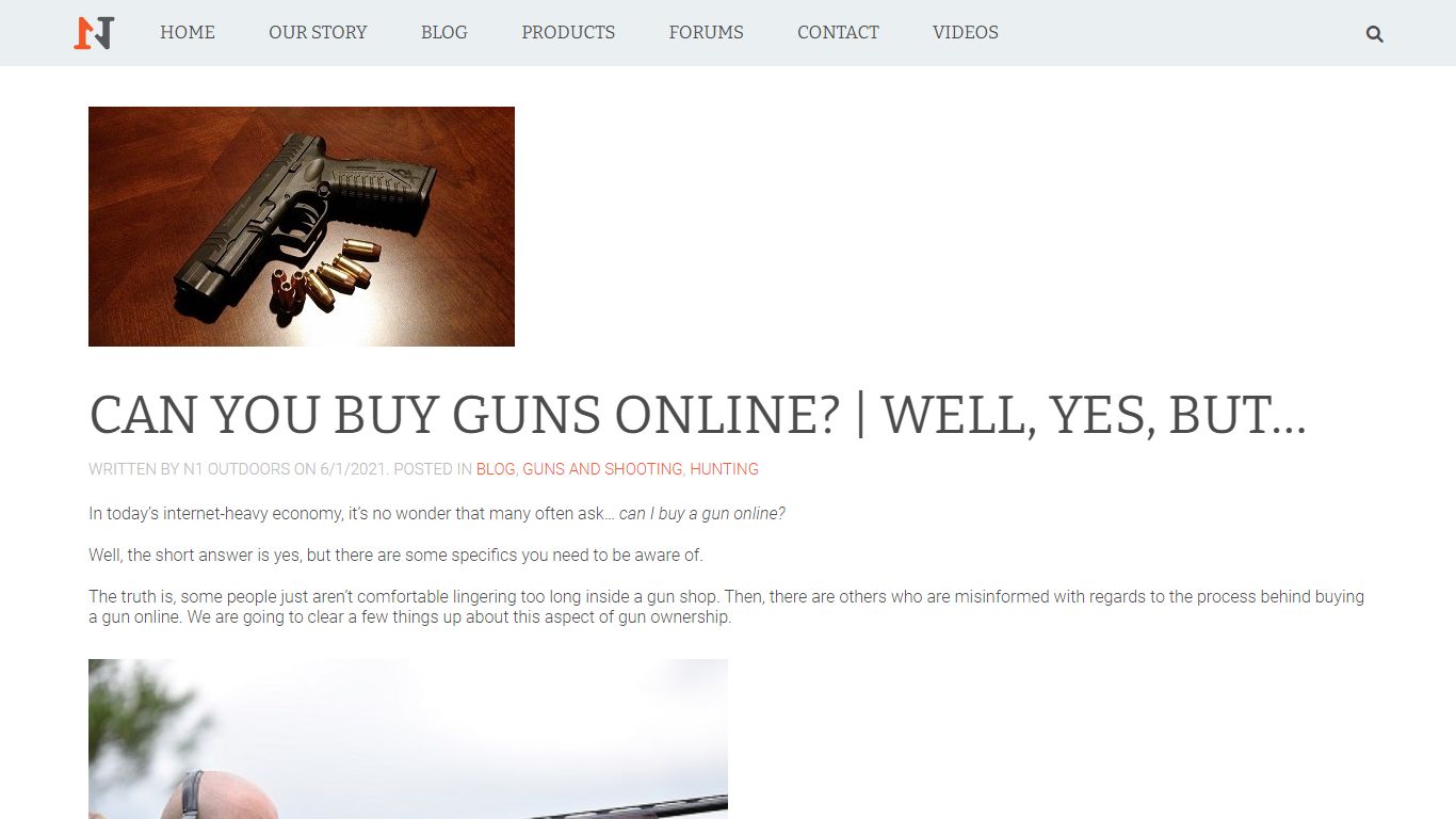 Buying guns online [what you need to know] | N1 Outdoors